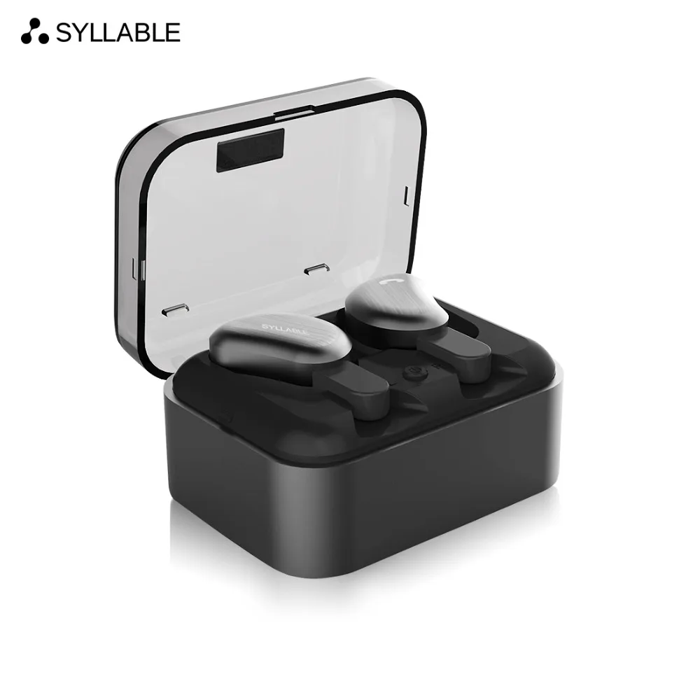 Слог D9 беспроводные наушники TWS Bluetooth гарнитура металлический чехол для зарядки