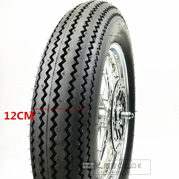 GN125 500-16 шины трубки Передние Задние 16 дюймов колесные диски для мотоциклов с Тормозная Звездочка диск ротор ступица