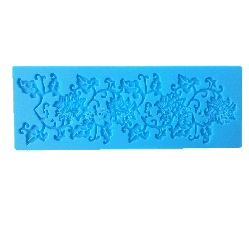New 2016 Arrivals Silicone Mat Fondant Cake Decorating Styling Tools Kitchen Lace Mold Flower Pattern | Дом и сад