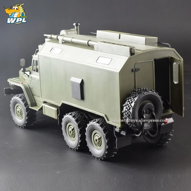 WPL B36 масштаб 1:16 Урал Радиоуправляемый автомобиль 6WD военный грузовик Rock Crawler