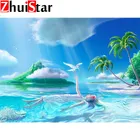 5D Алмазная вышивка воды богиня вышивка крестом DIY Алмазная Картина Пейзаж брильянтовая Стразы украшения дома подарок любимым