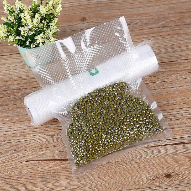 100pcs Fresh vacuum bag transparent plastic food packaging bags clear large pouch package | Дом и сад