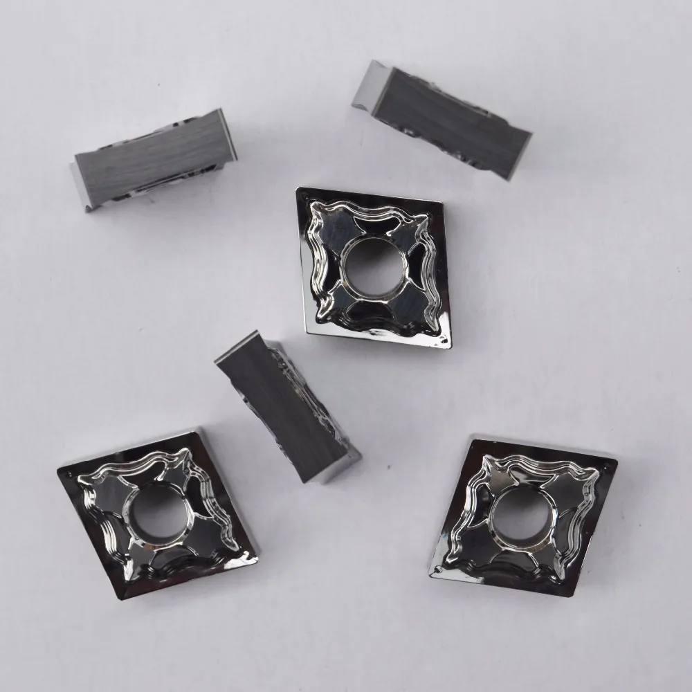 50 шт. CNC алюминиевые карбидные вставки CNMG120402/CNMG120404/CNMG120408-AK H01 Деревообрабатывающие инструменты