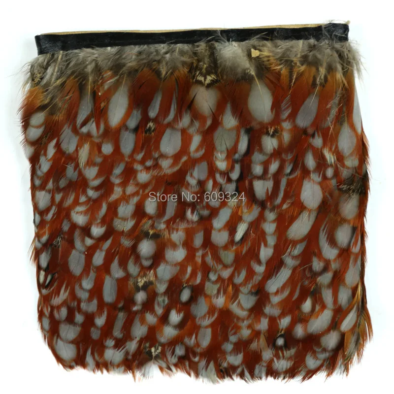 Бесплатная доставка трагопан каботи перо бахрома естественный цвет 20 ярдов