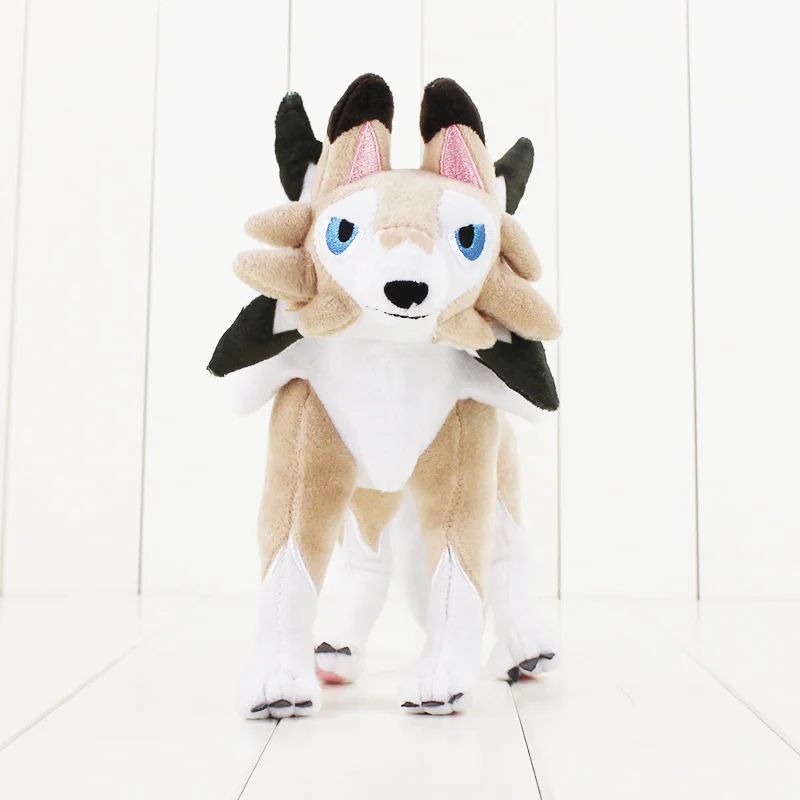 25 см Lycanroc плюшевые игрушки 7th поколения Луна волк оборотень мягкие куклы