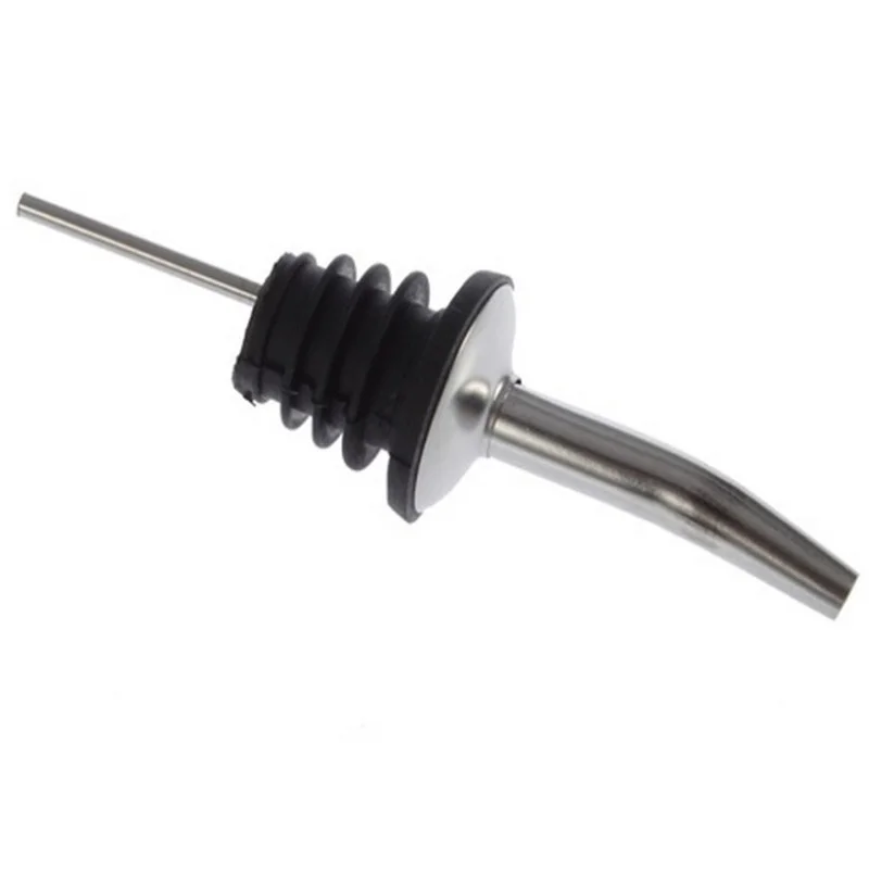 Newcomdigi 6 шт./лот бутылка вина Pourer нержавеющая сталь масла из пробки бармен дозатор