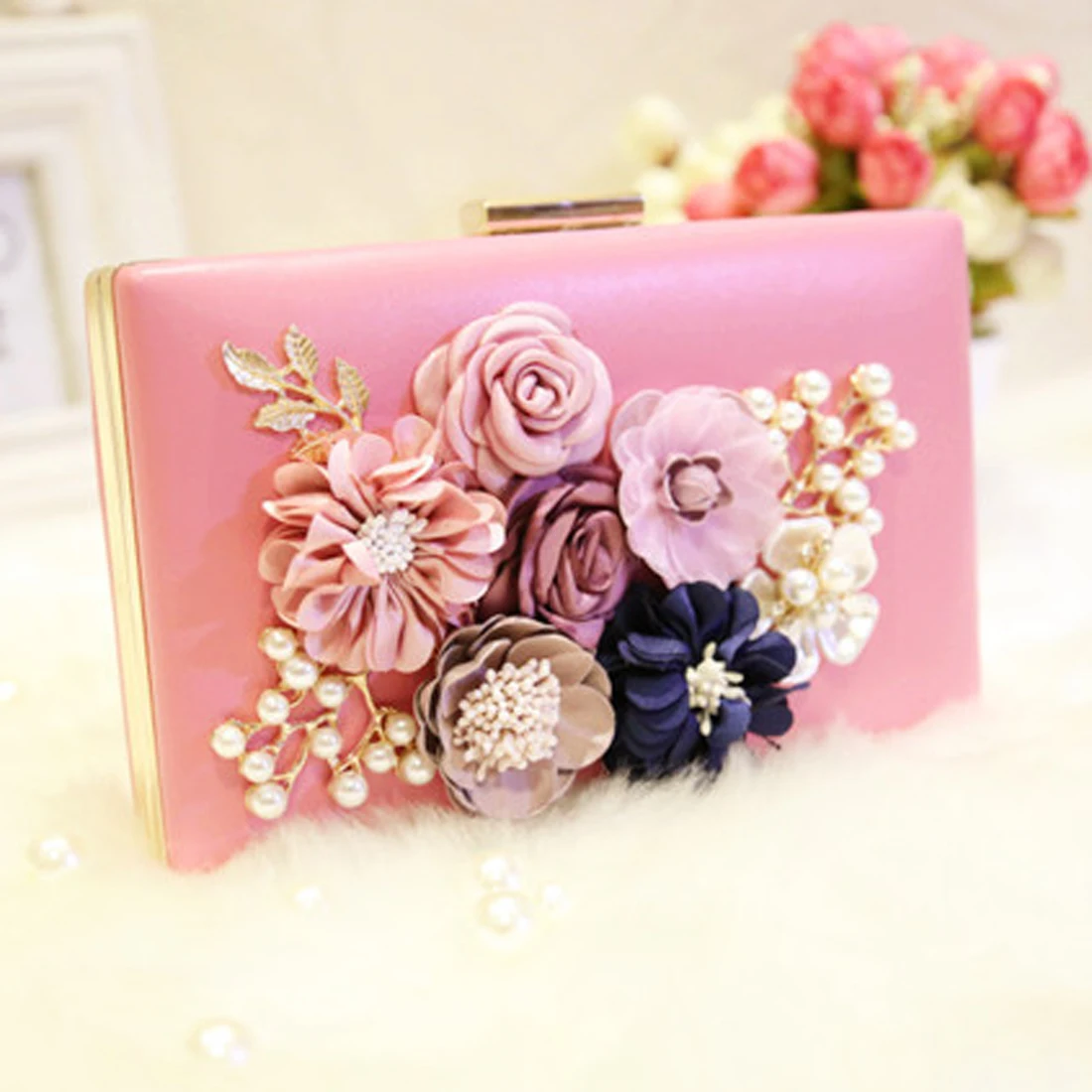 SFG HOUSE роскошная женская кожаная сумочка элегантная Летняя сумка с цветочным