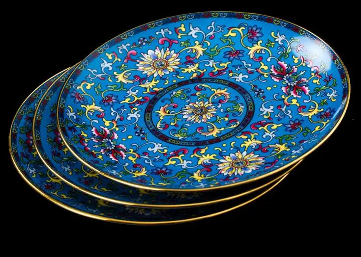 Набор посуды тарелка с эмалью свадебное устройство отель 67 штук | Дом и сад