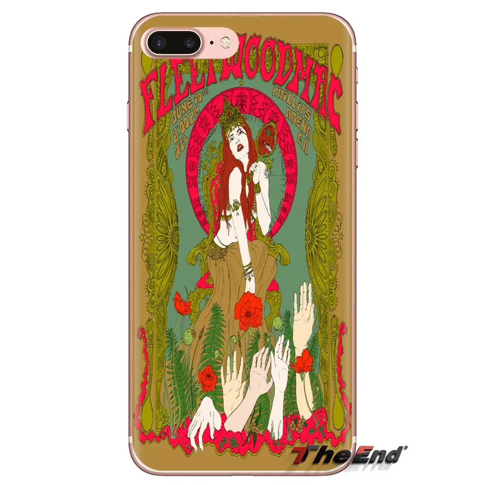 Для Sony Xperia Z Z1 Z2 Z3 Z5 compact M2 M4 M5 C4 E3 T3 XA Huawei Mate 7 8 Y3II ТПУ чехол сумка Fleetwood Mac blues soft rock Band |