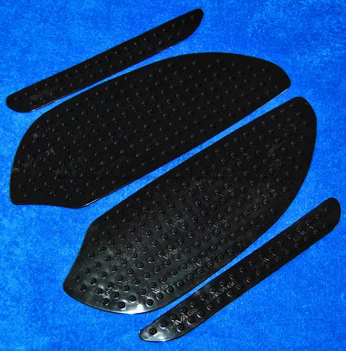 Мотоцикл черный белый Противоскользящий топливный протектор стикер Танк Pad тяги