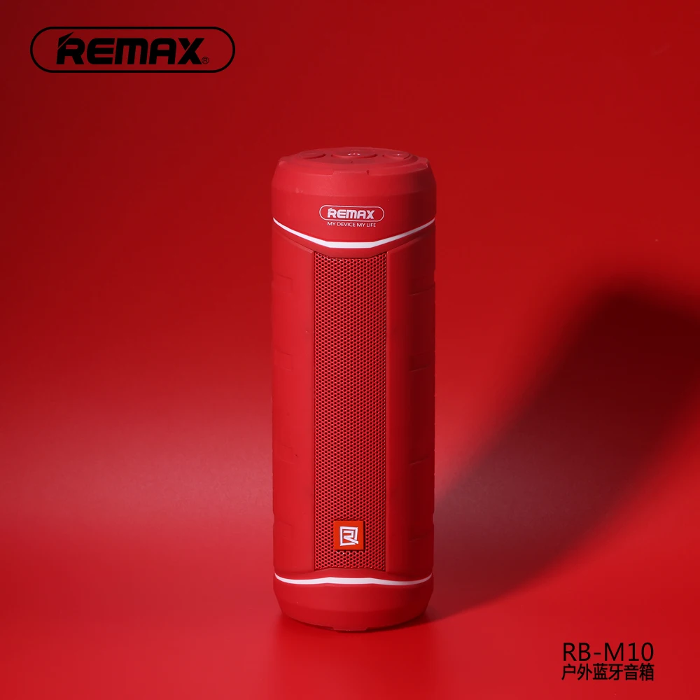 Спортивная Беспроводная колонка REMAX с Bluetooth 4000 мАч чип DSP TF звонок стереочайник