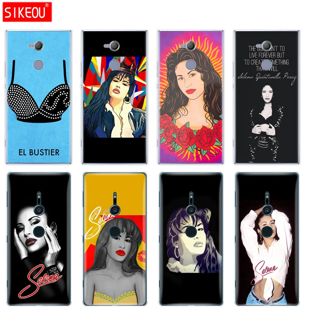 Силиконовый чехол для телефона sony xperia XA1 XA2 ULTRA PLUS L1 L2 XZ1 XZ2 compact XZ PREMIUM selena quintanilla sexy |