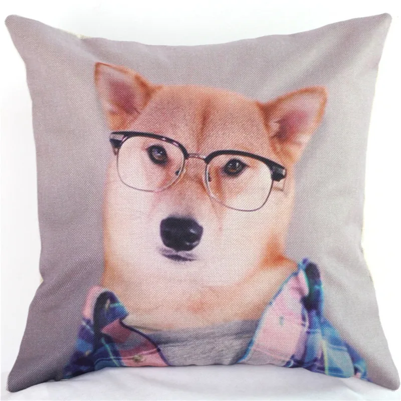Beautyhouse Decor I like you new cute dog wholesale wedding gift cushion cover home car office sofa decorative party pillow case | Дом и сад
