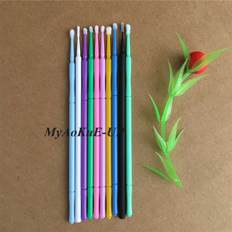 Одноразовые кисти для макияжа Микро Кисти инструменты наращивания ресниц 300