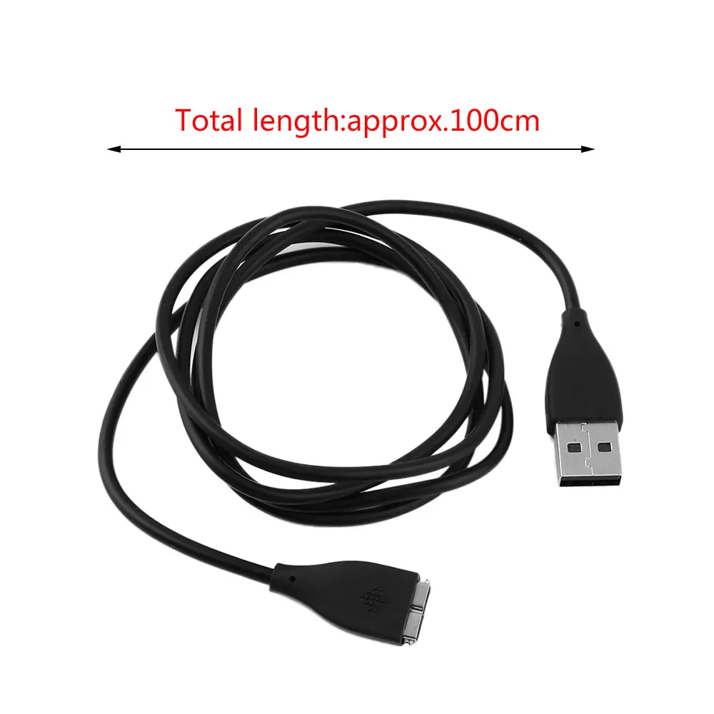 Для Fitbit 100 см usb зарядный кабель зарядное устройство для Fit bit Surge фитнес часы