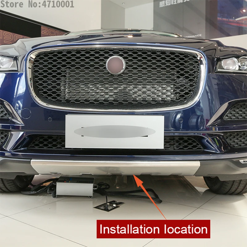 2 шт. защитные пластины для переднего и заднего бампера автомобиля из нержавеющей