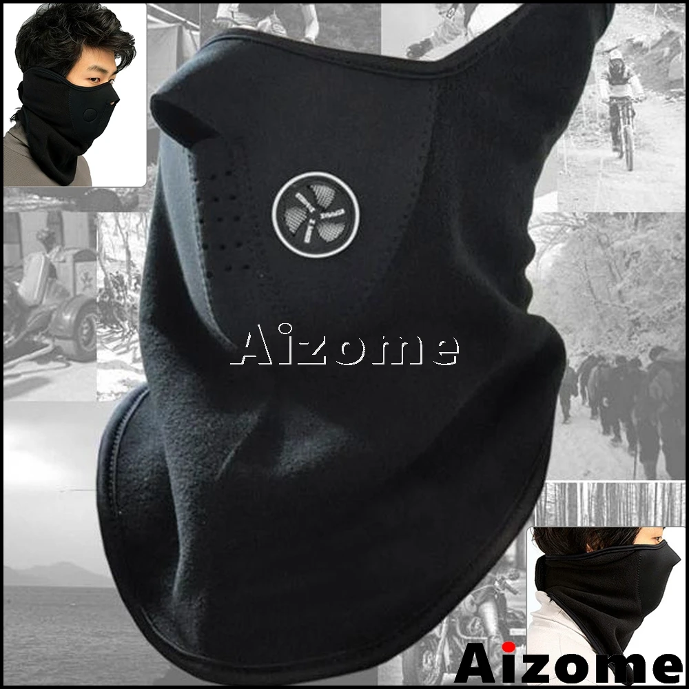 

Motorcycle Unisex Half Face Mask Cover Ski Snow Cycling Scarf Protecting Mask Winter Neck Warmer Warm Ski Snowboard Headgear