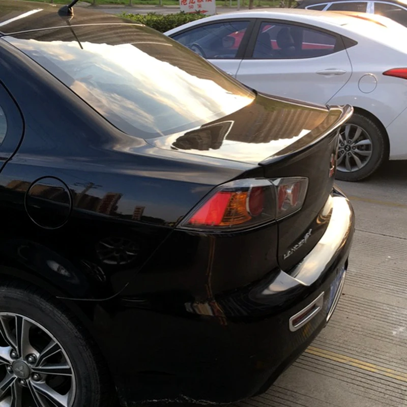 Спойлер для Mitsubishi Lancer 2006 2018 высококачественный спойлер из АБС пластика или