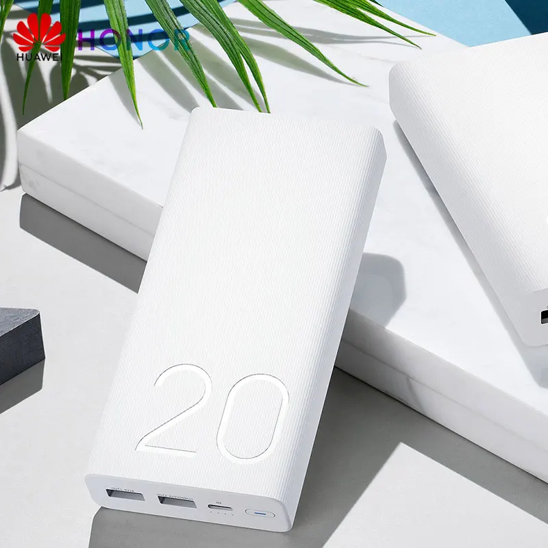 Huawei Honor power Bank 2, 20000 мА/ч, Макс., 18 Вт, двусторонняя быстрая зарядка, портативный внешний аккумулятор для Honor 10, V20, Magic 2, Nova 3, 4