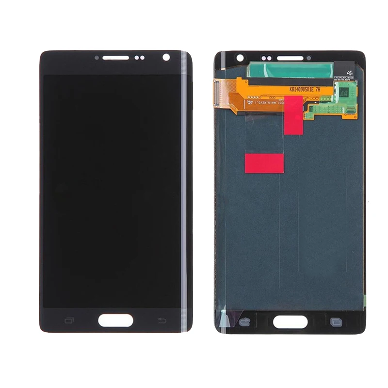 Для samsung Galaxy Note 4 Edge ЖК дисплей 5 6 ''N9150 N915F N915 серый белый экран протестированный