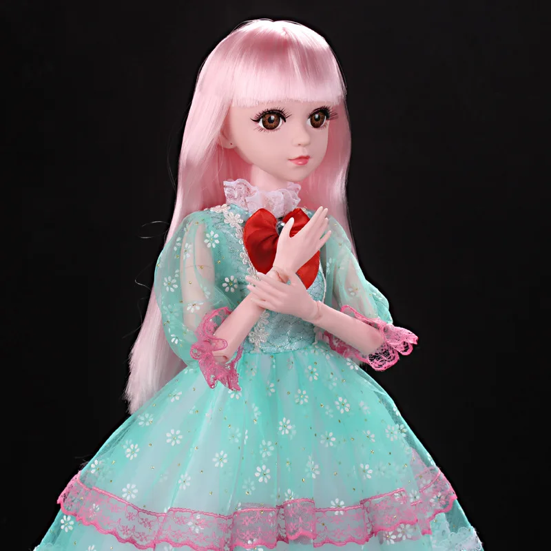 TAORISFUN платье для 60 см Bjd куклы большой Peluca парик Рапунцель аксессуары Игрушки