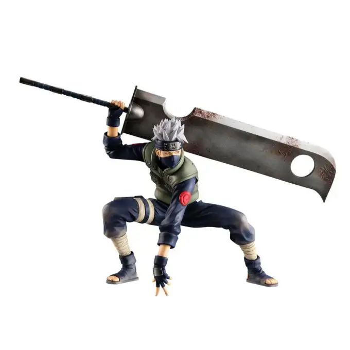 Shippuden Hatake kakahi Broadsword Ninkai Taisen ПВХ фигурка Наруто Коллекция Модель игрушки кукла для