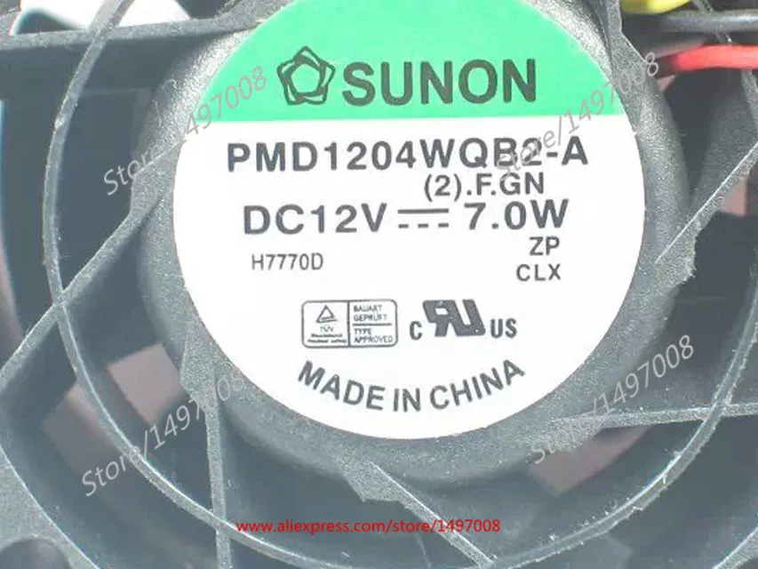 SUNON PMD1204WQB2-A (2).F.GN DC 12 В 7 0 Вт 40x40x28 мм вентилятор охлаждения сервера | Компьютеры и