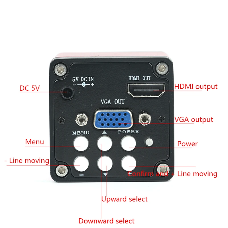 HDMI VGA 720P 13MP 1/3 &quot60F/S промышленный видео микроскоп камера C MOUNT объектив для ПК