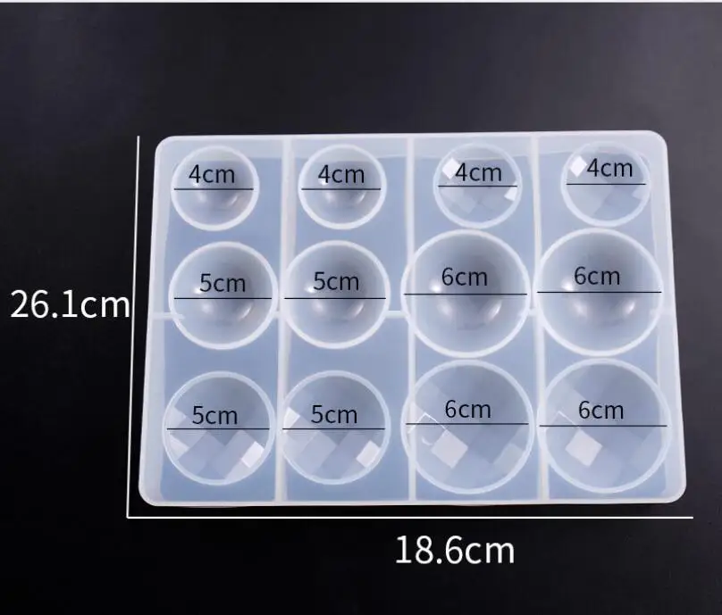 Новая прозрачная силиконовая форма для сушеных цветов смолы декоративное