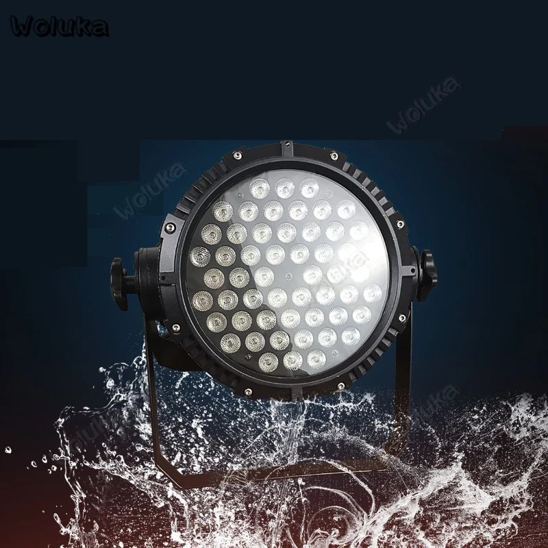 54 шт. Par LED Wash свет полный цвет Дискотека вечеринка водонепроницаемый открытый шоу
