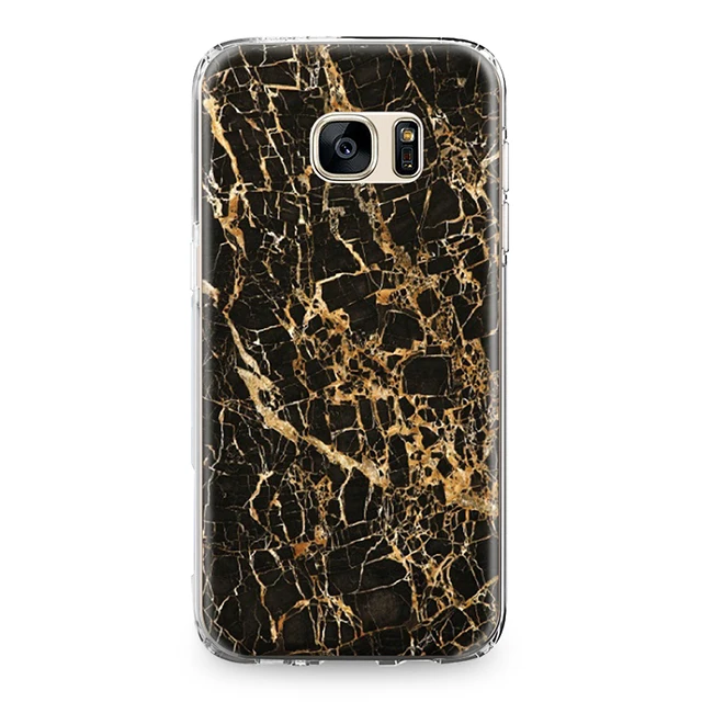 Для samsung Galaxy S5 S6 S7 Edge S8 S9 S10 Plus S10e Note 4 5 8 9 мягкий чехол разноцветный мраморный кожаный силиконовый чехол - Цвет: 3304