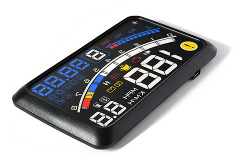 Диагностика данных о потреблении HUD Дисплей F4 Смарт OBD2 и EUOBD цифровой спидометр