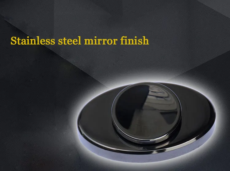 Зеркальный полированный Спиннер антистресс для взрослых из нержавеющей