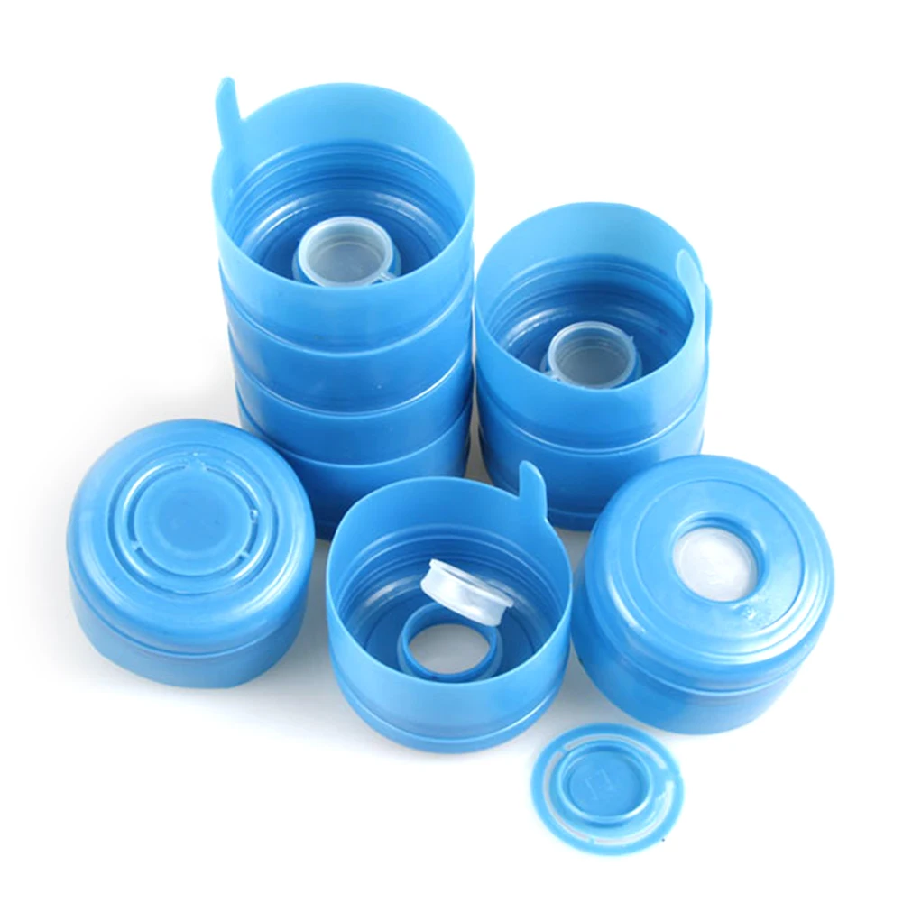5pcs 55mm 18.9L Reusable Bucket Cover Sealing Set Non-Spill Snap On Plastic Anti Splash Dustproof Replacement Bottled Water Cap | Дом и сад