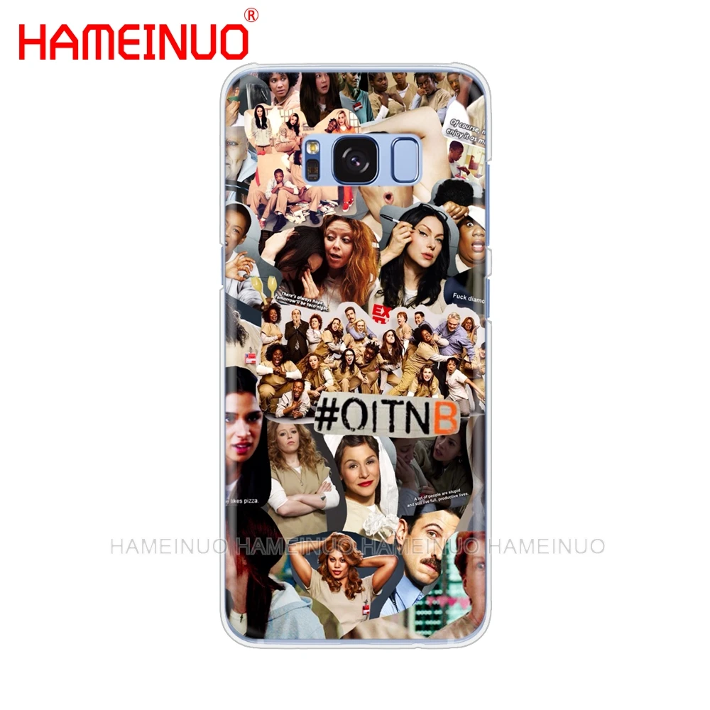 HAMEINUO ORANGE IS THE NEW BLACK чехол для мобильного телефона Samsung Galaxy S9 S7 edge PLUS S8 S6 S5 S4 S3 MINI |