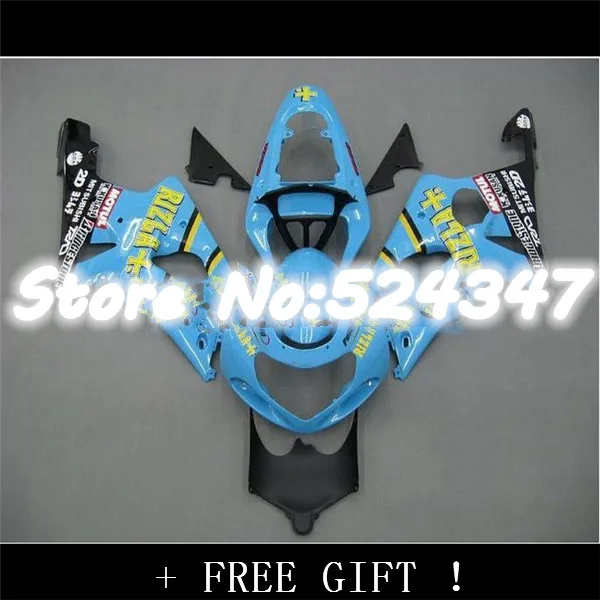 Комплект синих обтекателей B для GSX R1000 GSXR1000 GSXR 1000 K2 K1 00 01 02 2000 2001 2002 обтекатели|kit
