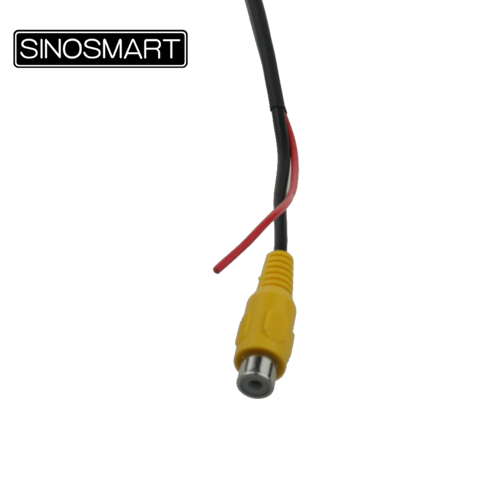 SINOSMART C7 камера заднего вида Соединительный кабель для Honda Civic/CRV 2013 OEM монитор без повреждения проводки автомобиля