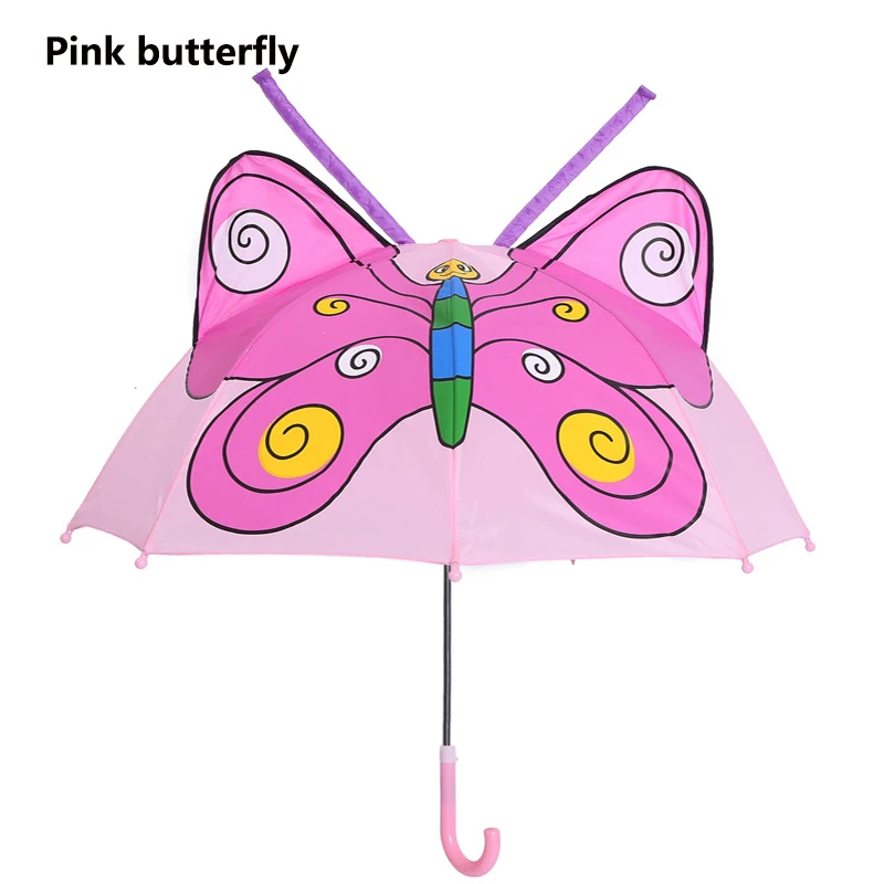 style 20 1" Милый милый детский зонтик, Неавтоматические зонты с длинными ручками, Мультяшные зонтики для детей, детские зонтики - Цвет: style 20