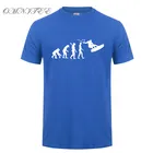 Футболка с круглым вырезом для Вейкборда, из хлопка, с коротким рукавом, OT-693