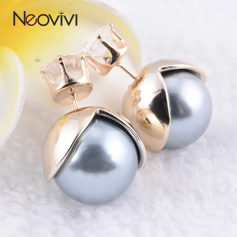 Новый Дизайн Бренда Популярны Роскошный Кристалл Циркона Серьги Стержня