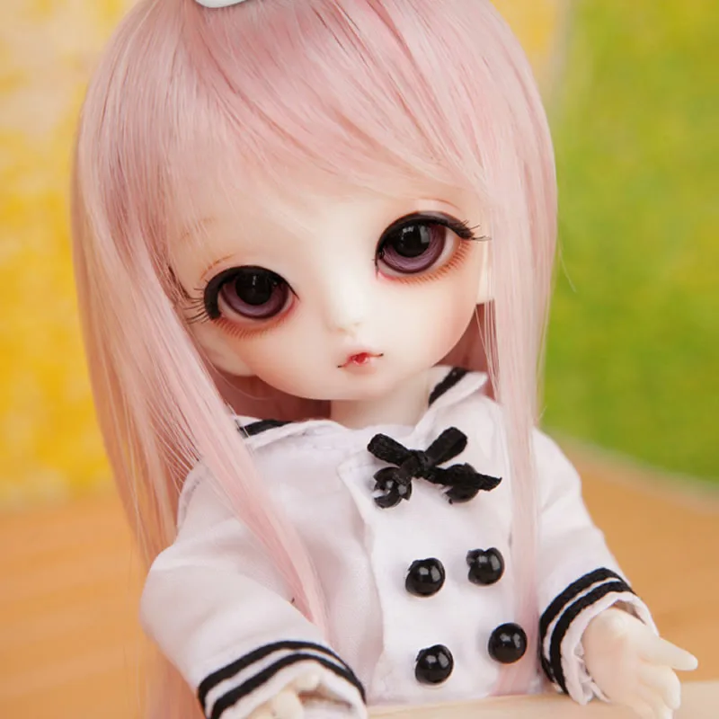 Бесплатная доставка 1/8 шарнирная кукла BJD / SD модная Милая Красивая крошечная из