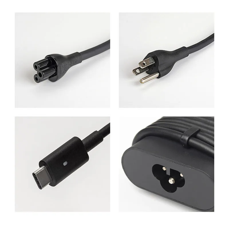 Адаптер питания Type c зарядное устройство 45 Вт для ноутбука DELL XPS 12/13 LATITUDE 7370/7275/ VENUE