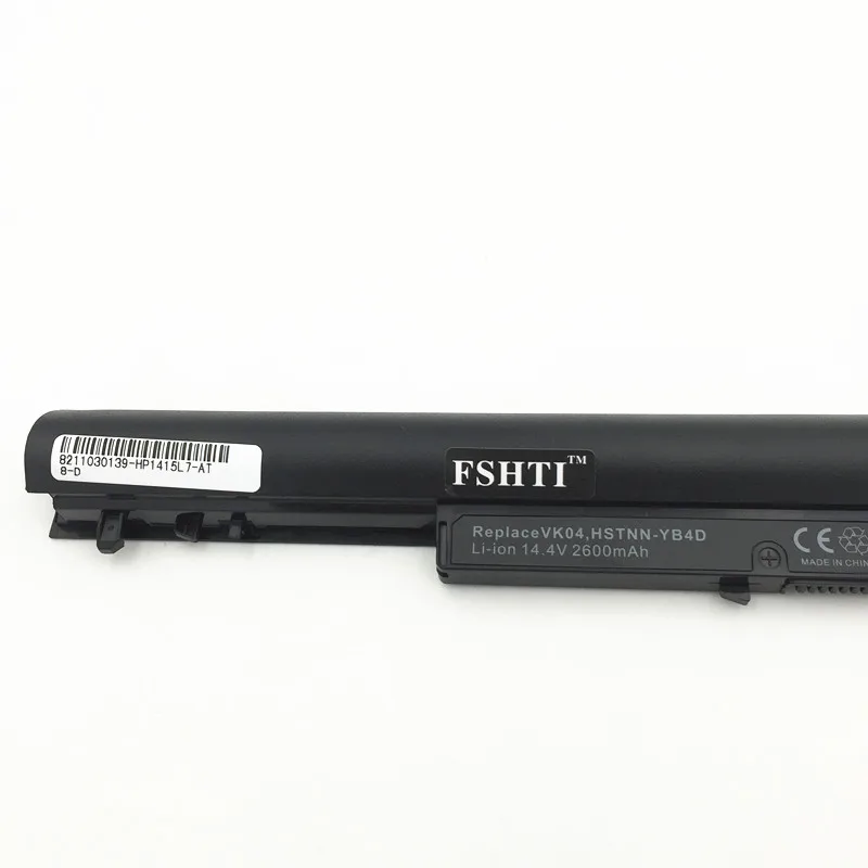 Высококачественный (оригинальный FSHTI) Аккумулятор для HP Pavilion Sleekbook 15 15t 15z VK04 YB4D