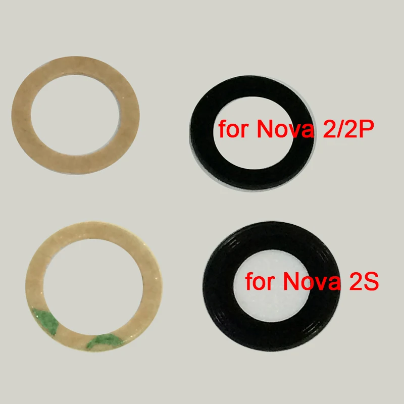 20 шт./лот оригинальный объектив основной задней камеры стеклянное кольцо с