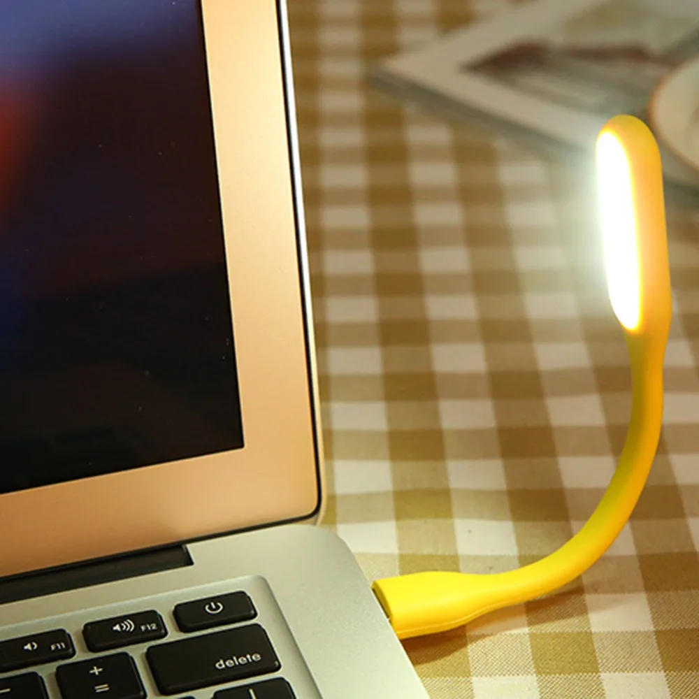 Мини USB светильник ультра яркий гибкий 5 Вт Светодиодный светильник-Книга s USB ночник с зарядным устройством для компьютера