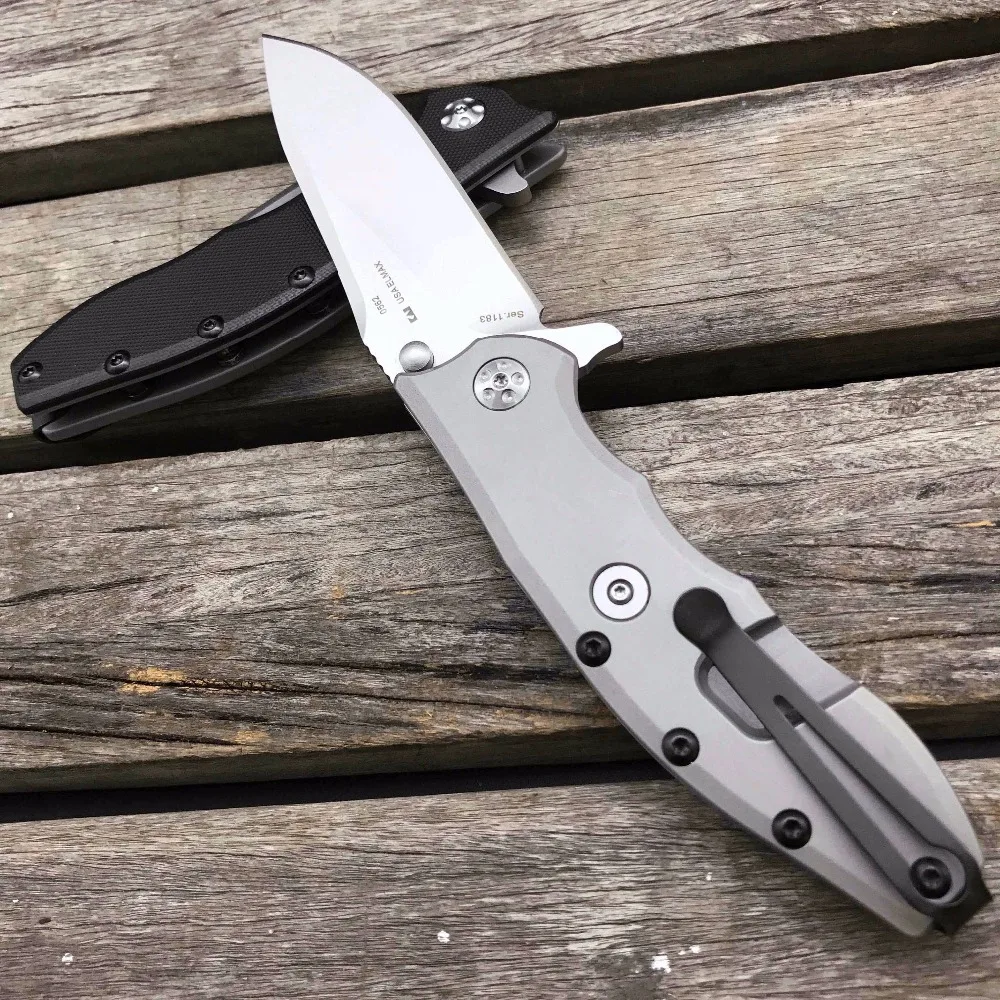 Нож для выживания LDT 0562 CF лезвие ELMAX G10 титанизирующая ручка шариковый подшипник