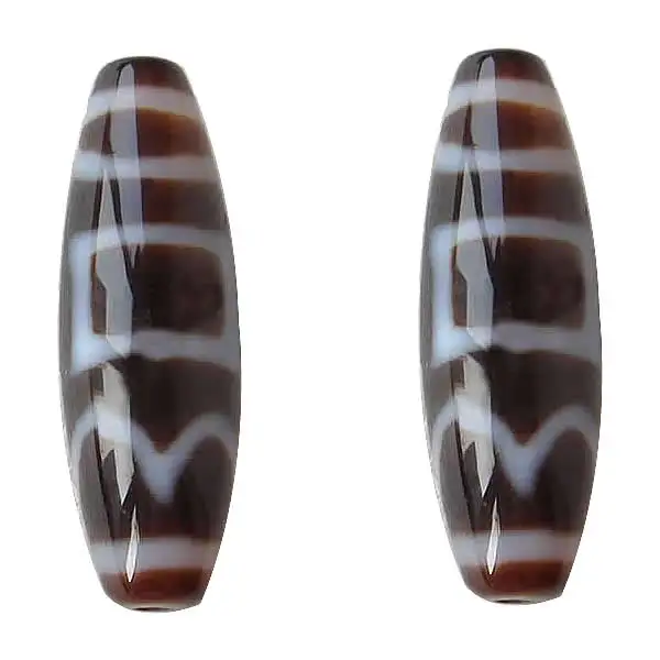 Натуральные тибетские бусины Dzi 1 шт. для изготовления ювелирных изделий своими