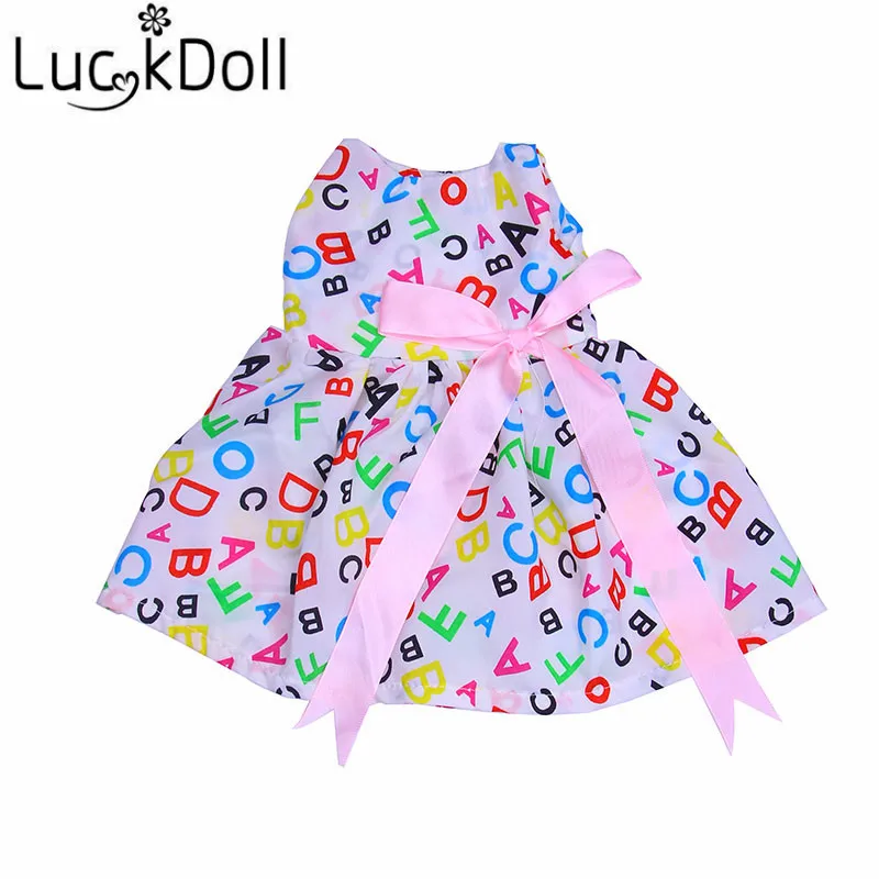 n266 Luckdoll Милая Одежда для кукол костюм для 14,5 дюймов американские кукольные аксессуары, лучший подарок для детей - Цвет: n266