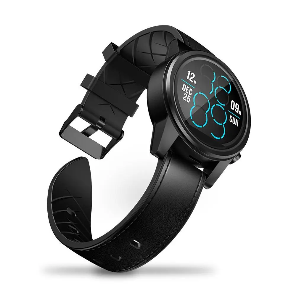 4G SmartWatch 1,6 дюймов Кристалл дисплей gps/ГЛОНАСС четырехъядерный 16 Гб 600 мАч гибридные кожаные умные часы с ремнем