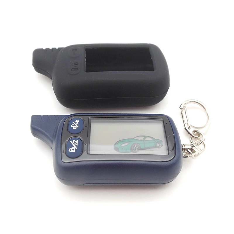 2 сторонний пульт дистанционного управления TZ9030 LCD силиконовый чехол для